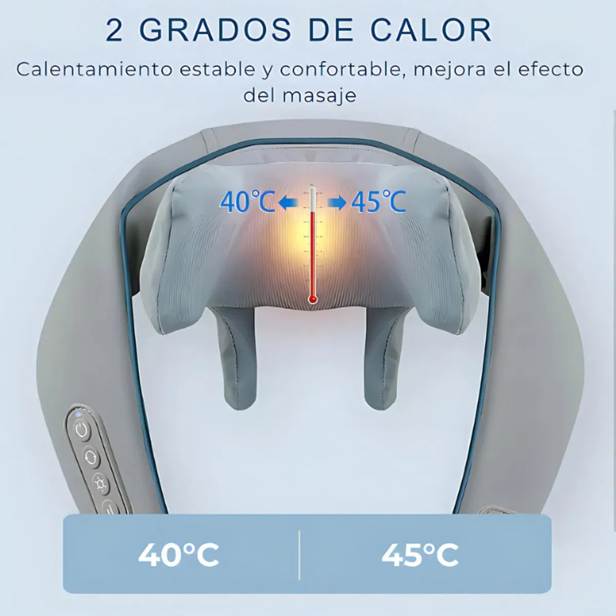 Masajeador de Cuello y Espalda - Carga USB