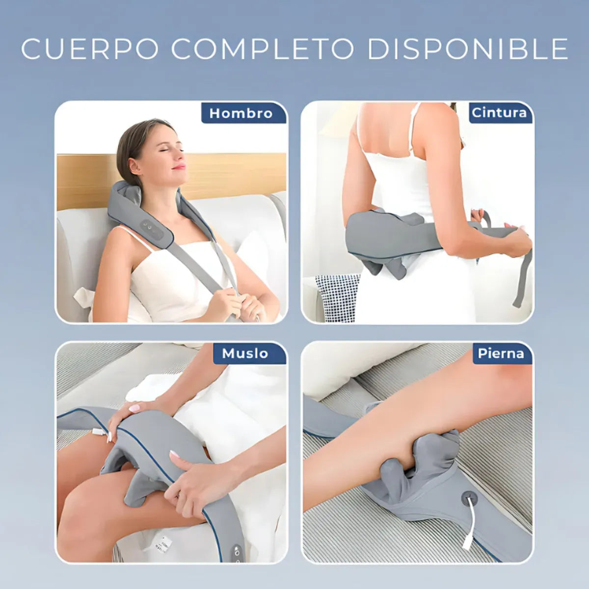Masajeador de Cuello y Espalda - Carga USB